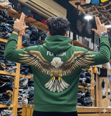 FLY HIGH EAGLE HOODIE