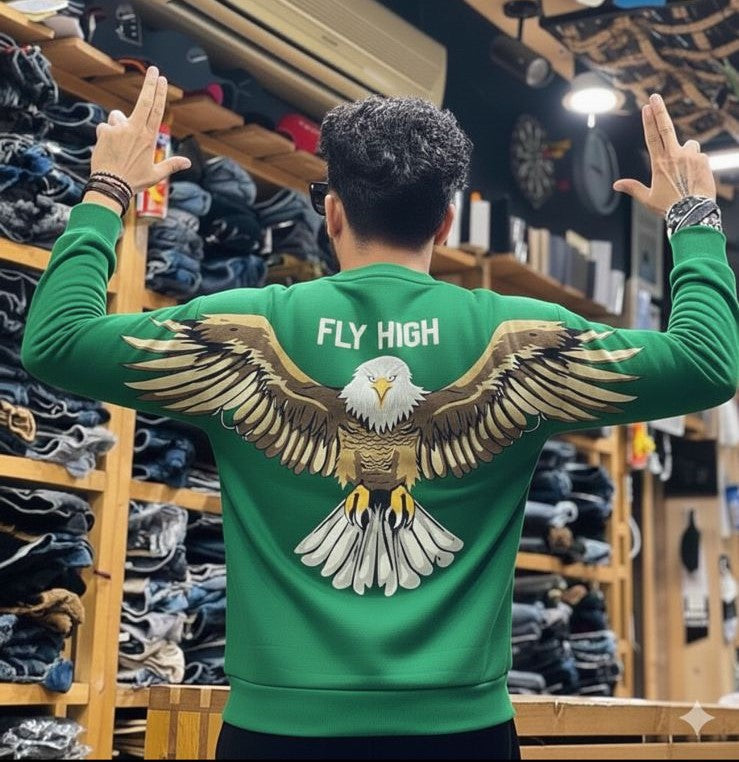 FLY HIGH EAGLE HOODIE